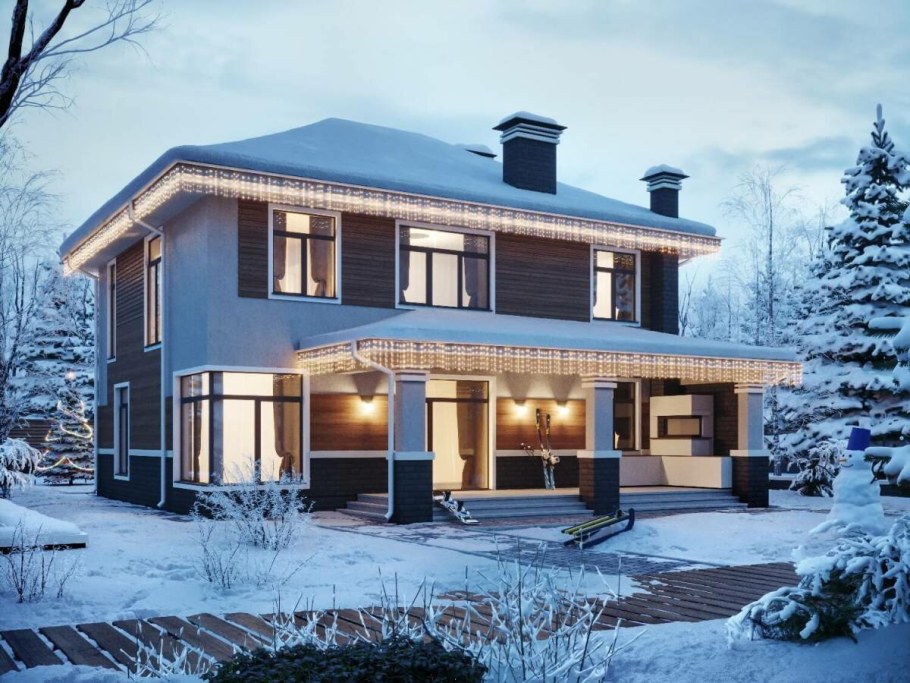 Двухэтажный дом