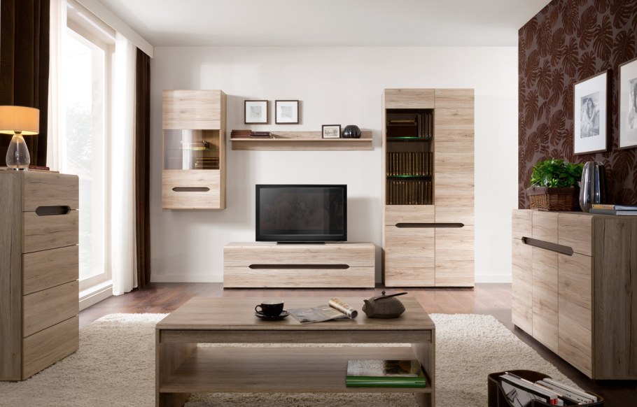 Стенка дуб Сан Ремо