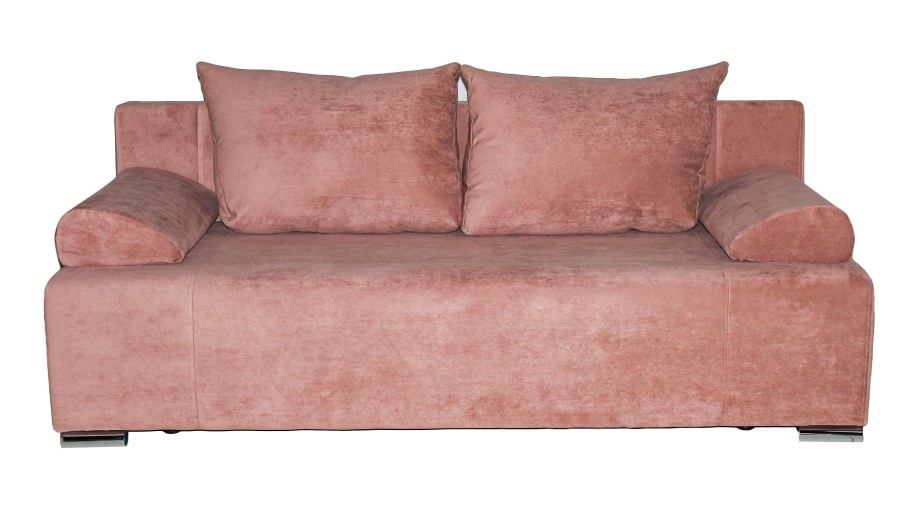 Пыльно розовый диван