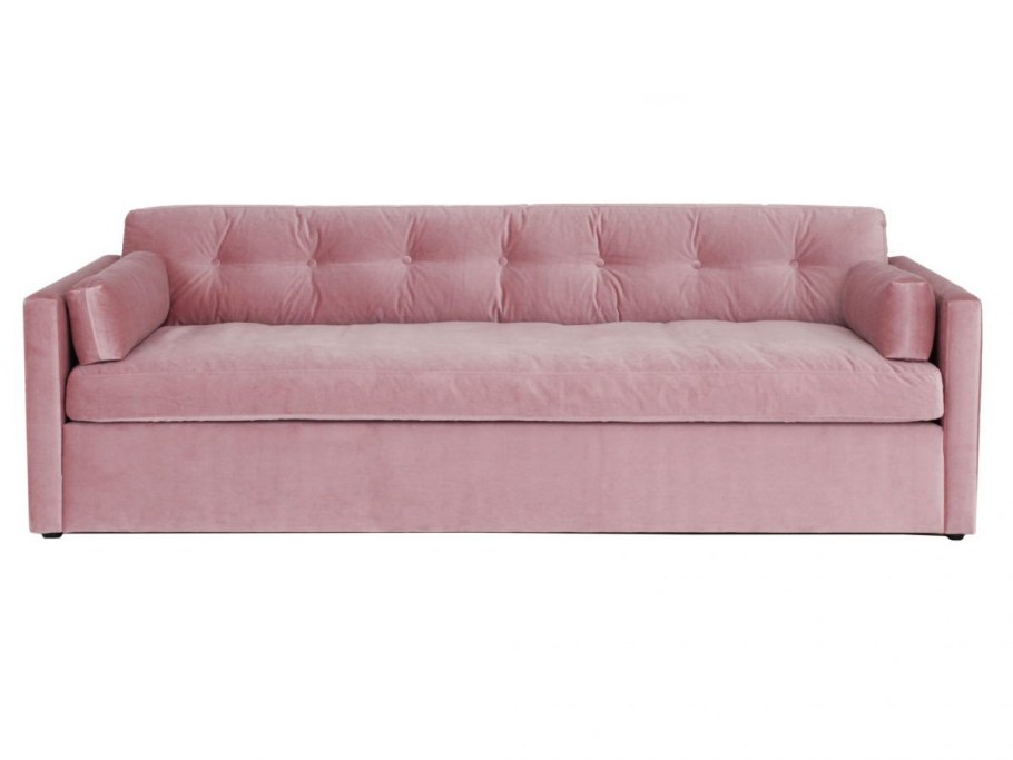 Бархатные диваны классика