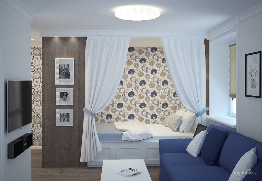 Интерьер хрущёвки 2 комнаты смежные