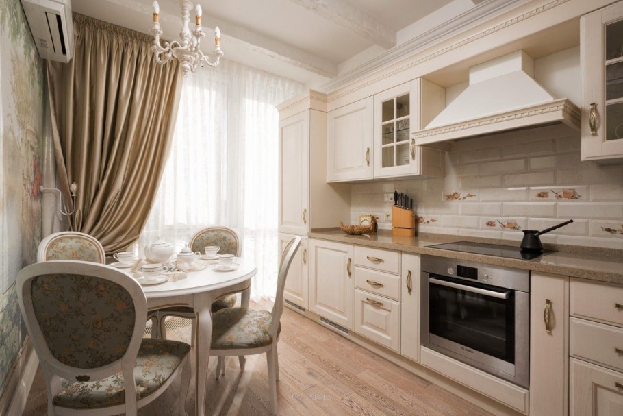 Кухня Неоклассика 9м2