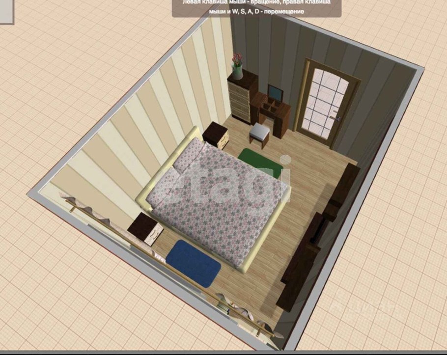 Прямоугольная спальня расстановка мебели