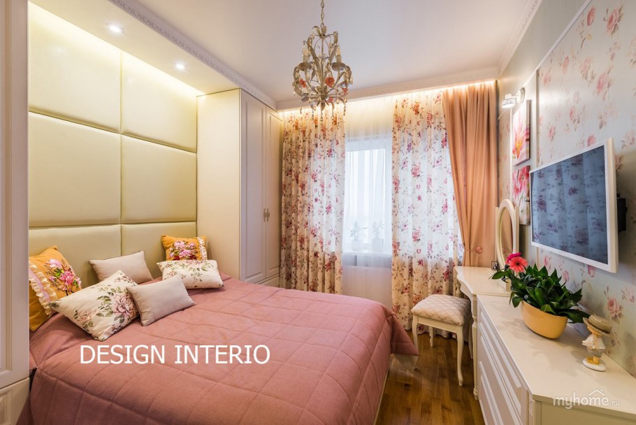 Спальня 9м2 интерьер
