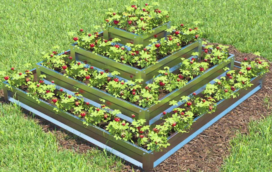 Насыпная клумба