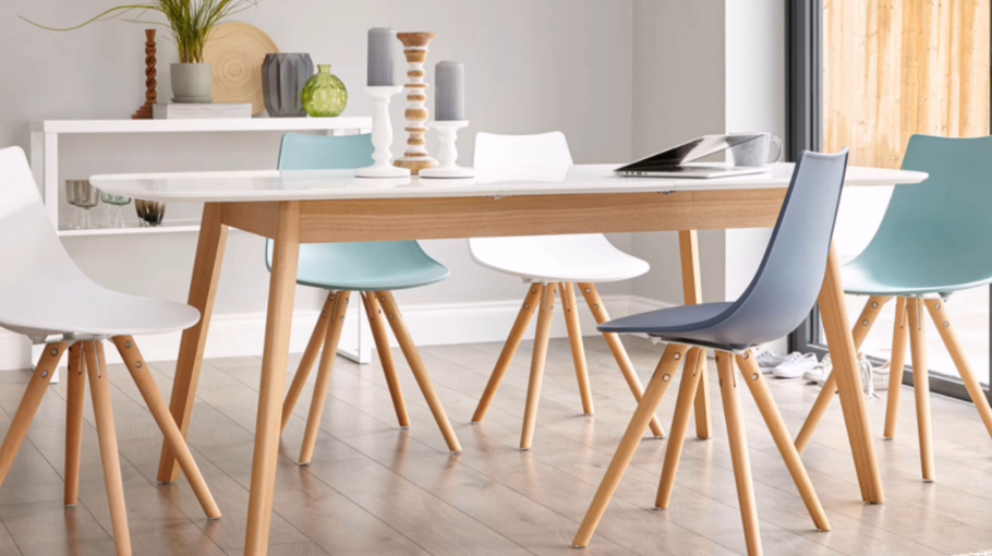 Стол обеденный Сканди 2 белый