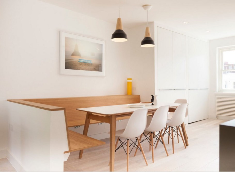 Обеденная зона в стиле Сканди