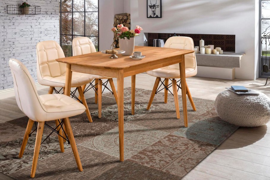 Стол Scandi из массива дуба