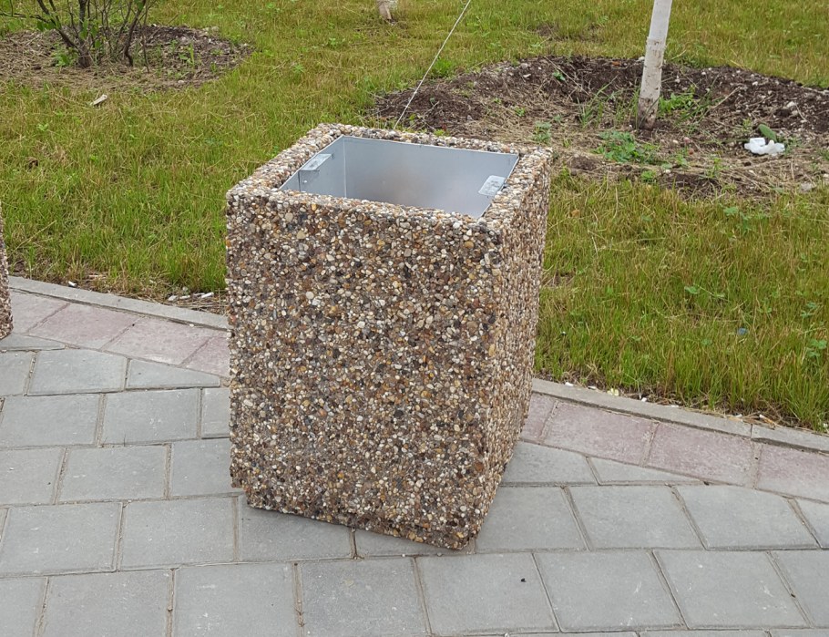 Урна уличная "космос-1" с пепельницой