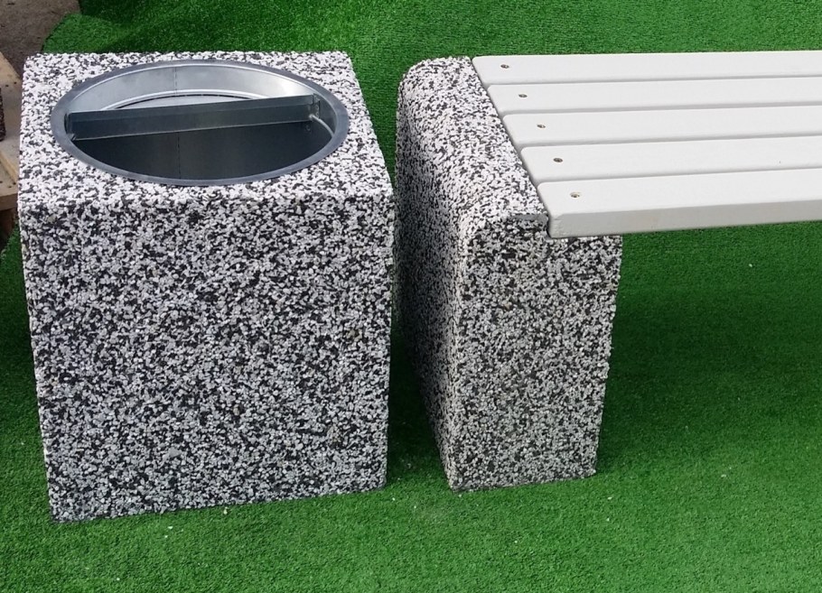 Урна стальные модель Квадро 300 ПВЛ 64л