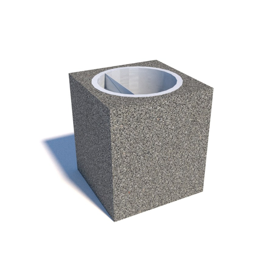 Урна Квадро-24 (черный)