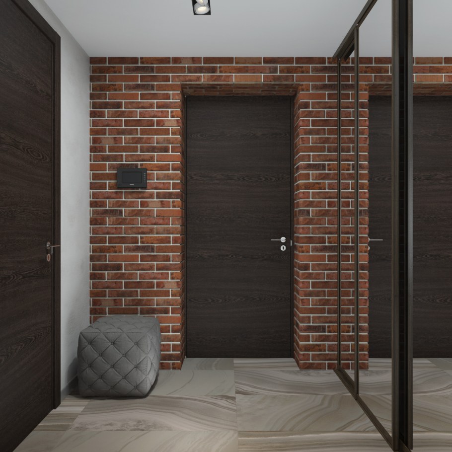 Прихожая лофт Индастриал