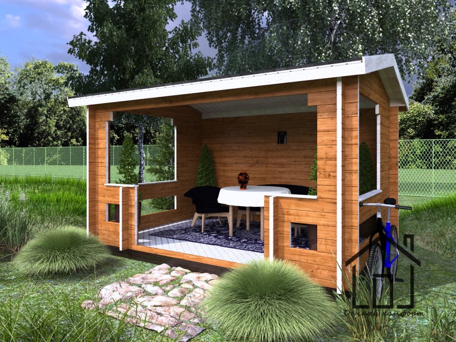 Дровяник Скандинавия