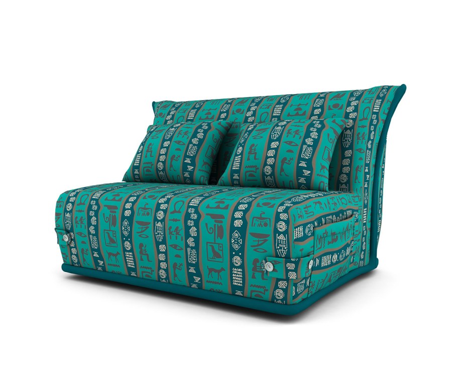 Металлокаркасный диван-кровать аккордеон