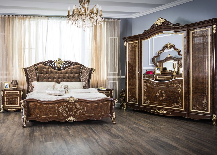 Спальня мебель Илона размер кровати