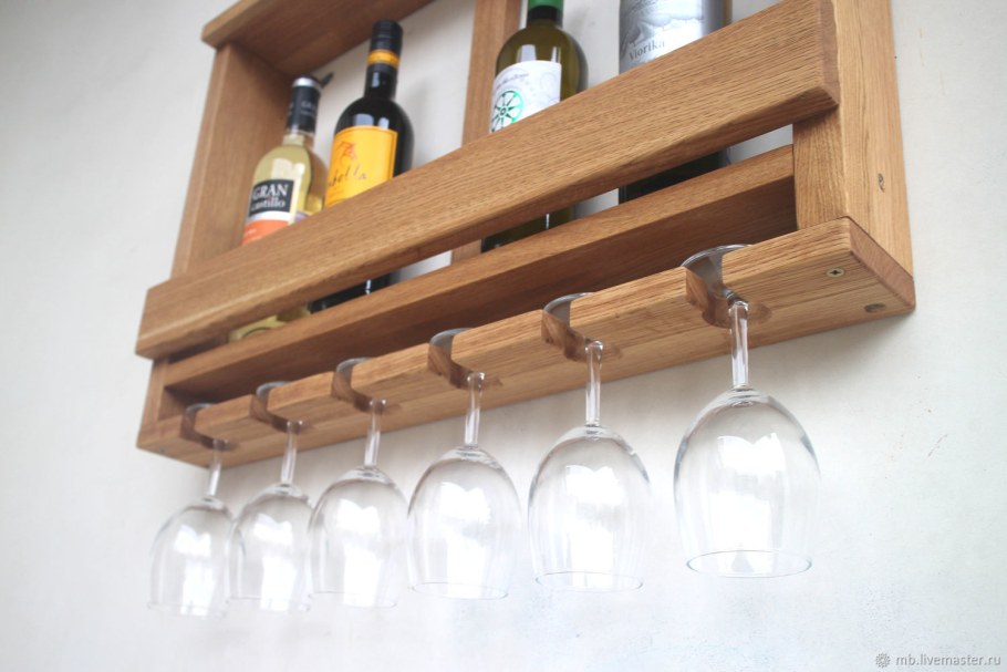 Полка для бокалов