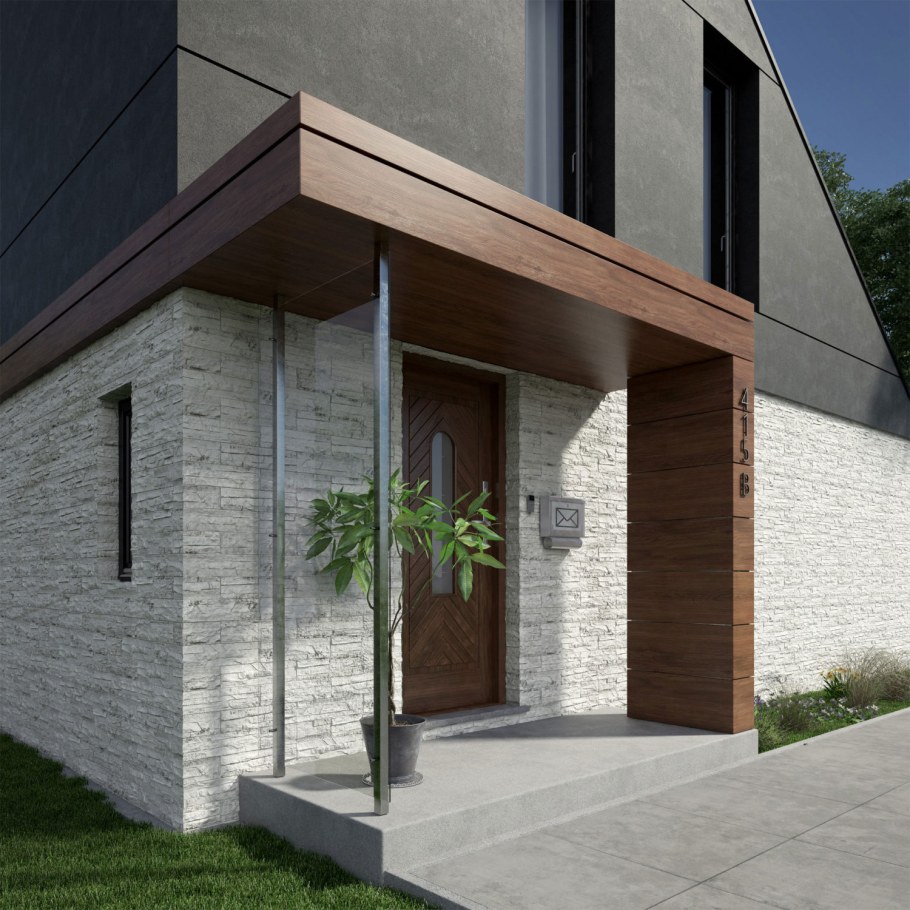 Плитка фасадная ТЕХНОНИКОЛЬ Hauberk подсистема