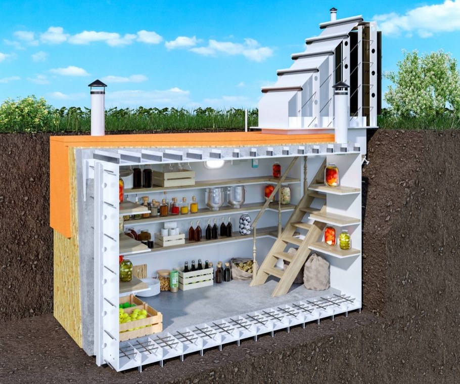 Пластиковый погреб Витязь