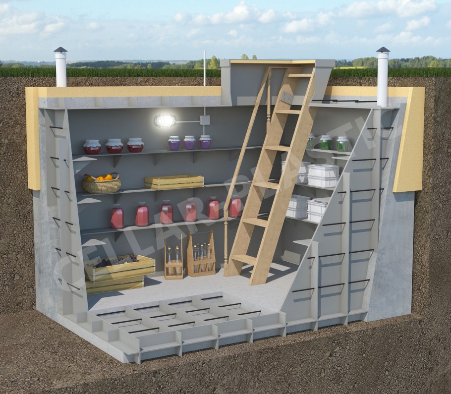 Погреб в частном доме