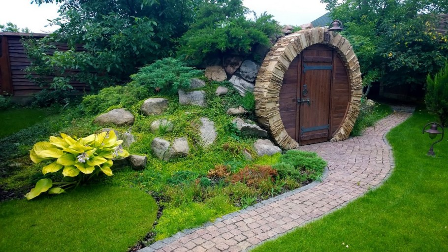 ЭКОДОМ Саймона Дейла жилище Хоббита