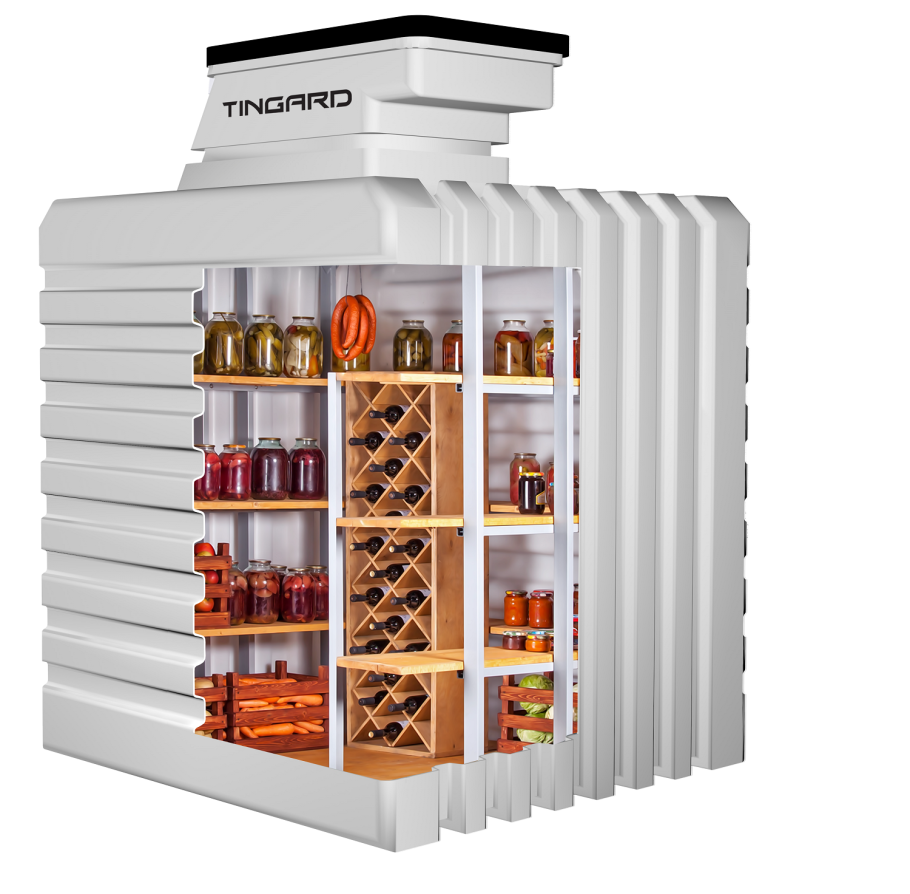 Дома на склоне с цокольным этажом