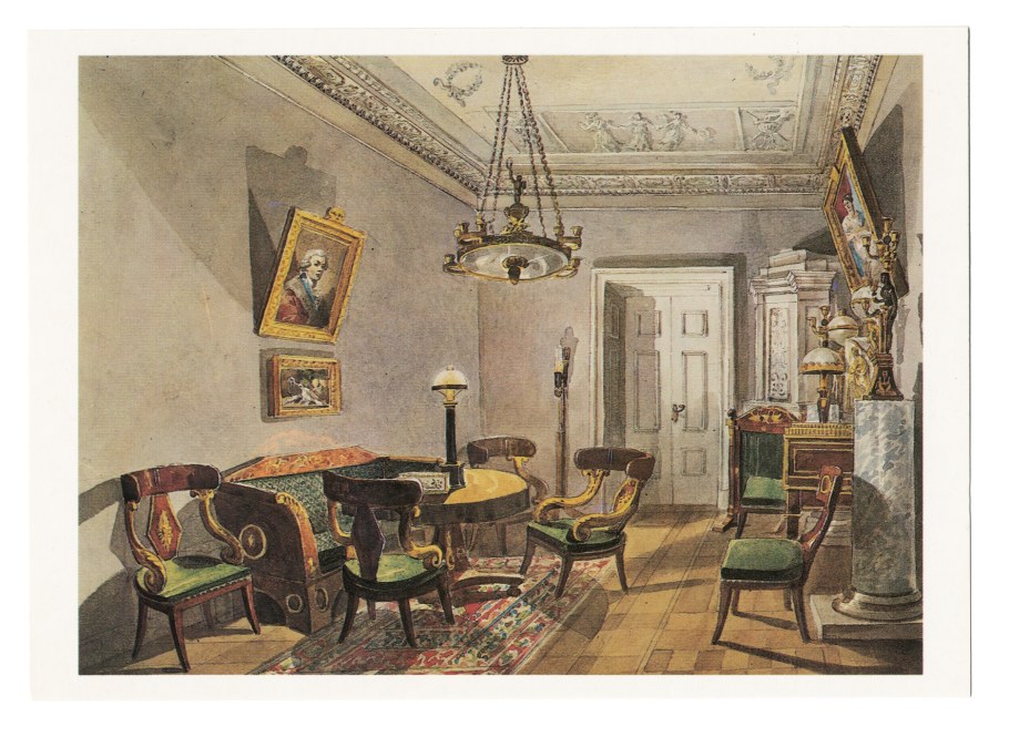 Интерьеры дворянской усадьбы Санкт-Петербурга 19 века
