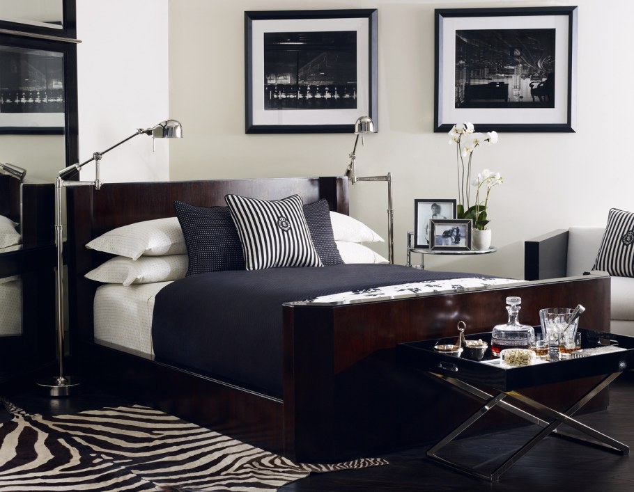 Интерьер спальни Ральф Лорен