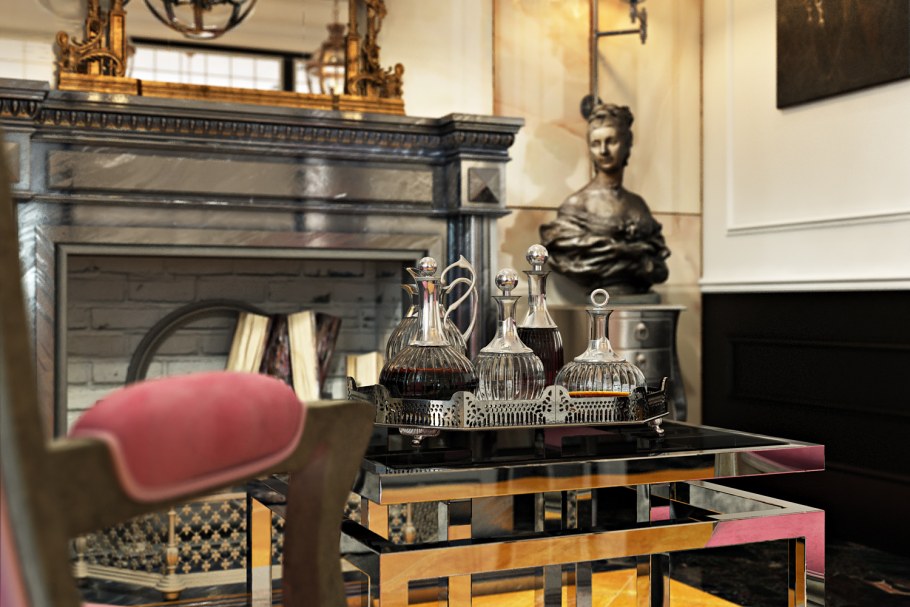 Кухня в стиле Ральф Лорен