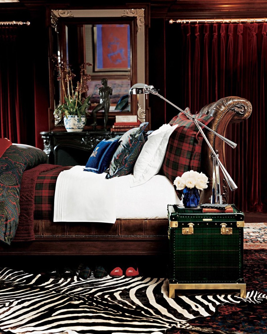 Ralph Lauren Interior спальня