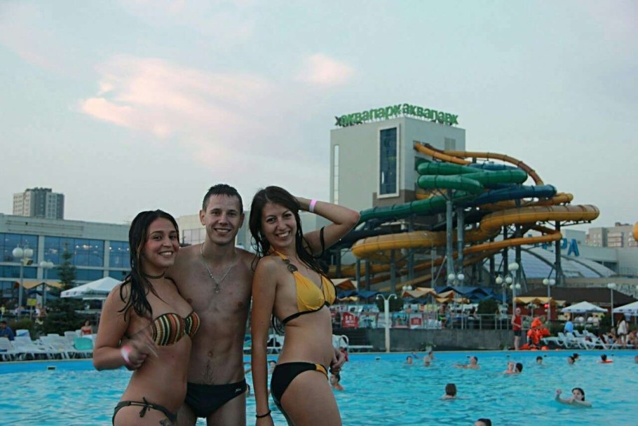 Амирхана 1 аквапарк Ривьера Казань