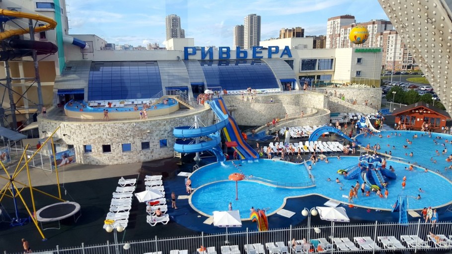 Аквапарк Ривьера Казань 2022