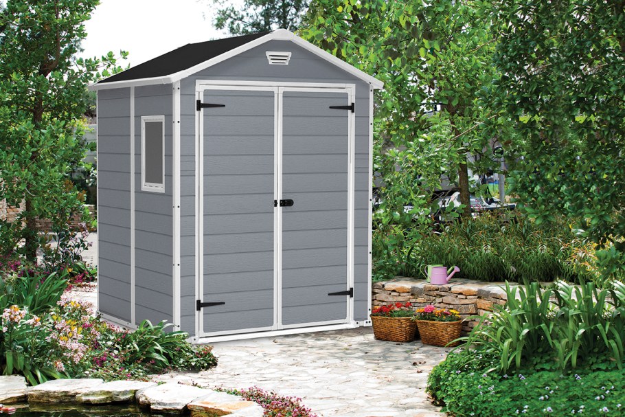 Сарай из ДПК Fusion 759