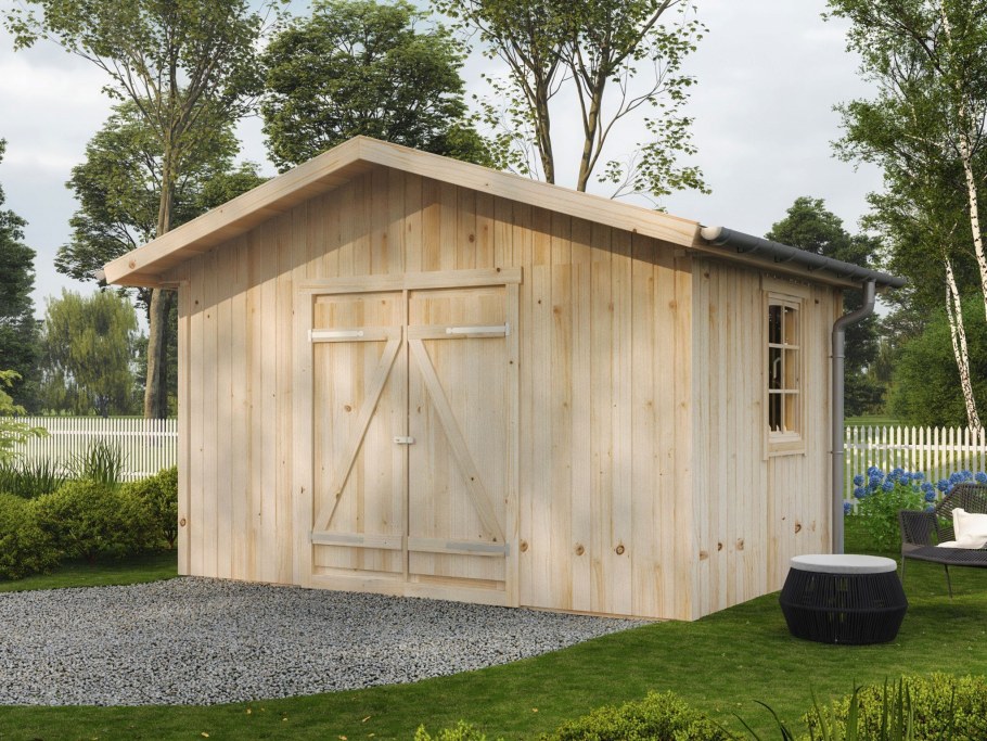 Сарай дровник для дачи