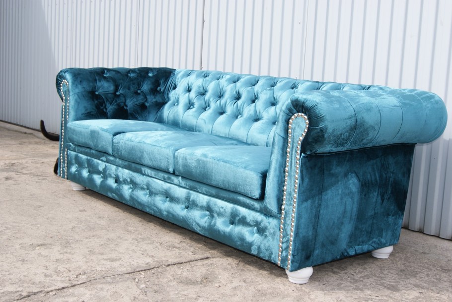 Диван Velvet Navy Blue