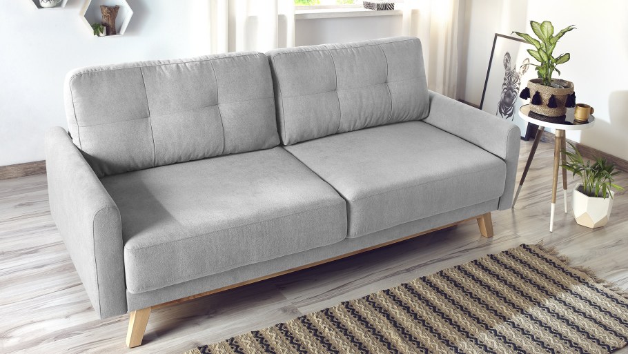 Диван Честер бежевый велюр