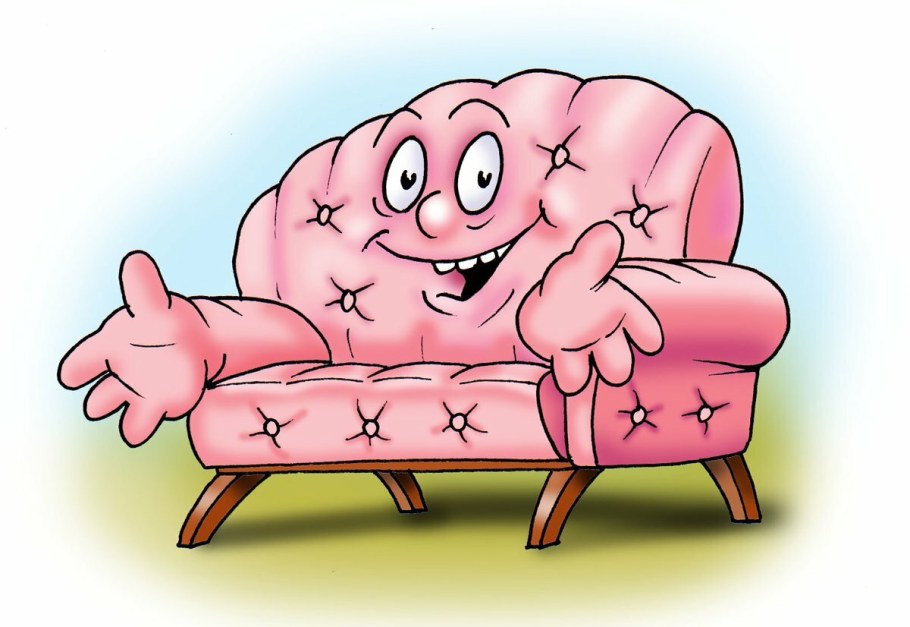 Смешной диван