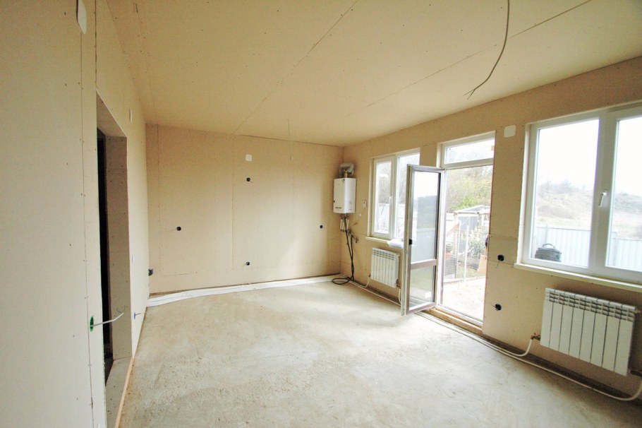 Чистовая отделка дома из газобетона