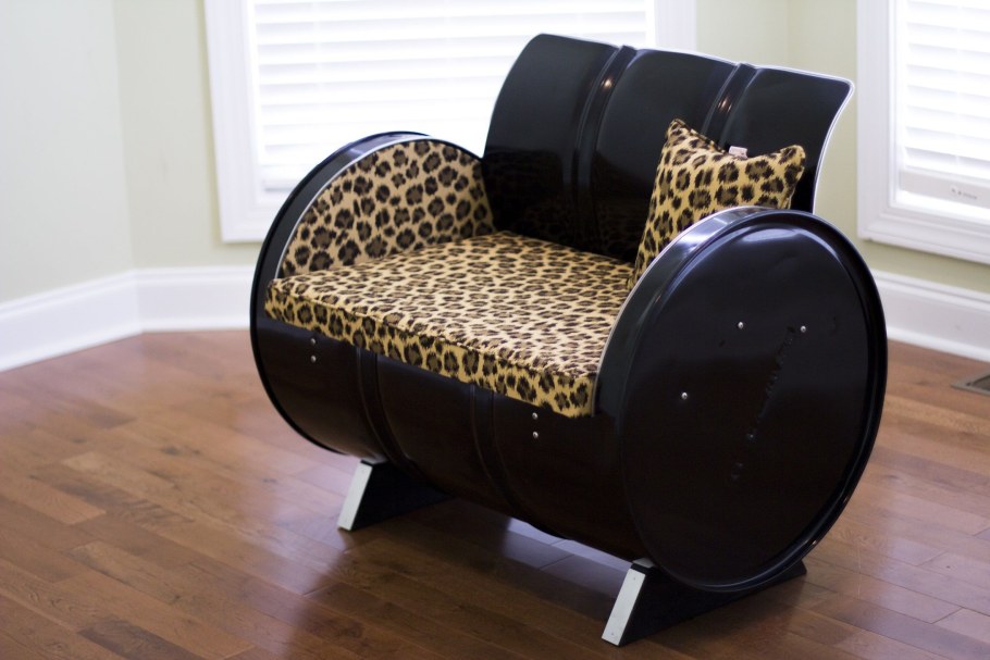 Диваны и кресла из железной бочки