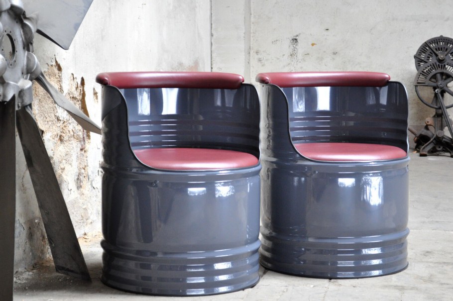 Бочка металлическая