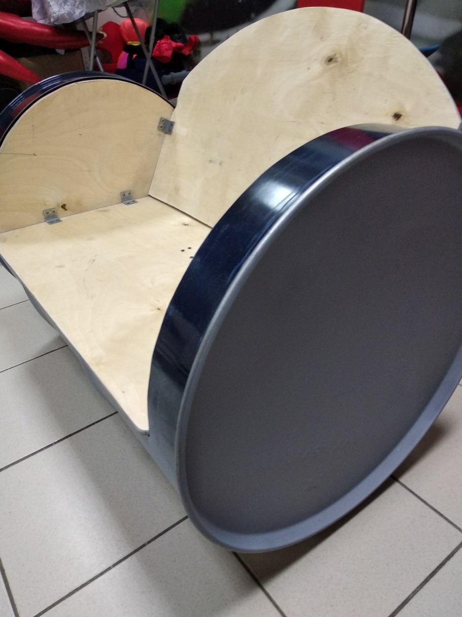 Мебель из бочек металлических чертежи