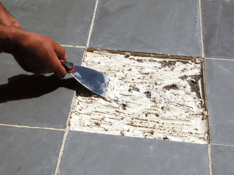 Плитка выложенная