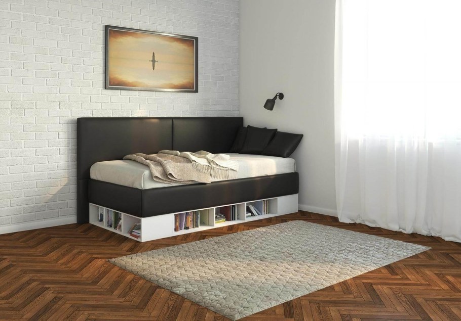 Диван прямой Карина 2 грей аккордеон