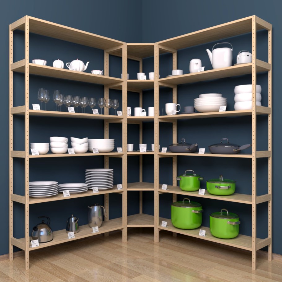 Стеллажная система Декарт