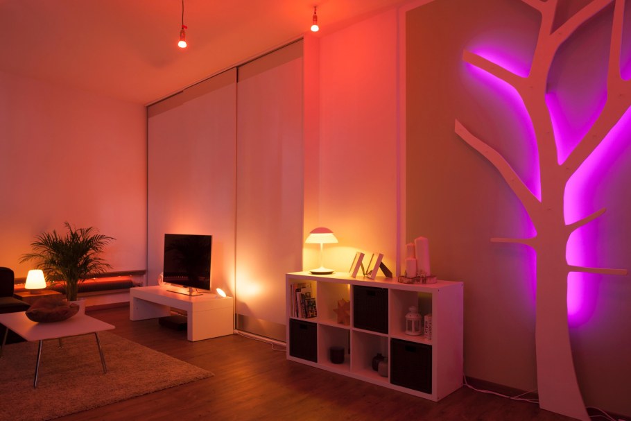 Декоративное освещение в интерьере