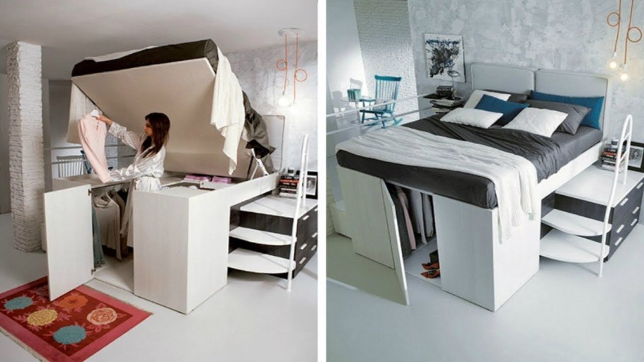 Мебель трансформер для маленьких квартир