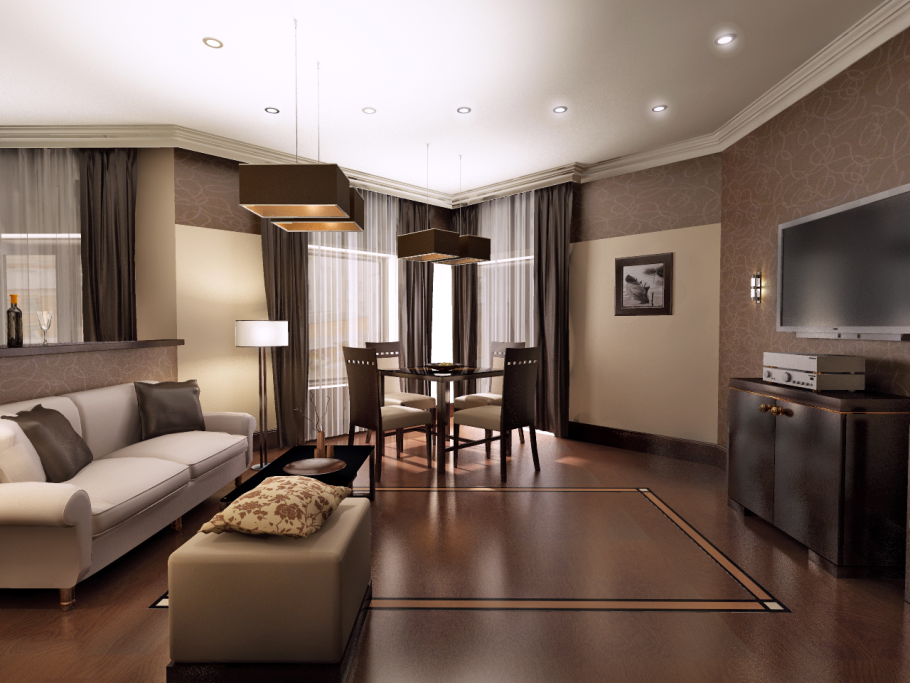 Готовые интерьеры квартир