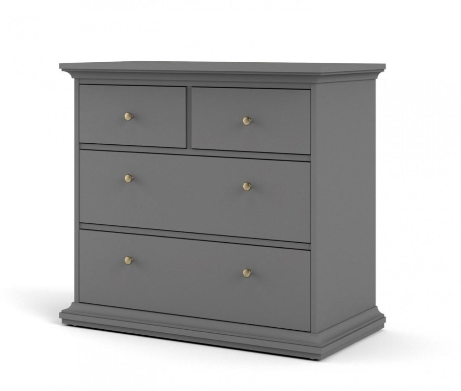 Комод Париж лазурит серый