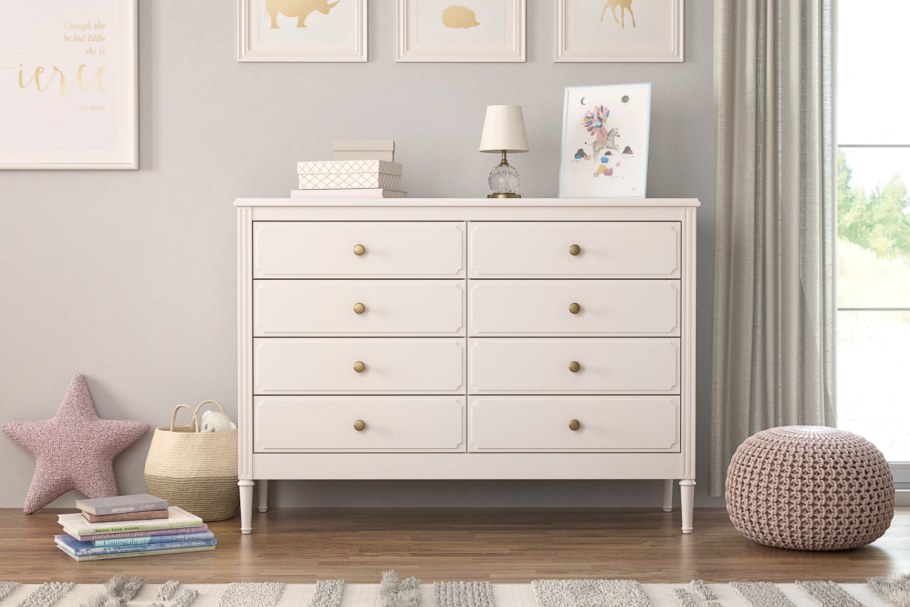 Комод серый