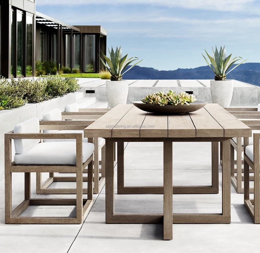 Restoration Hardware уличная мебель