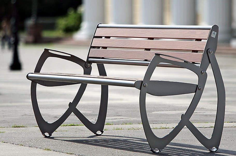 Уличная мебель из металла